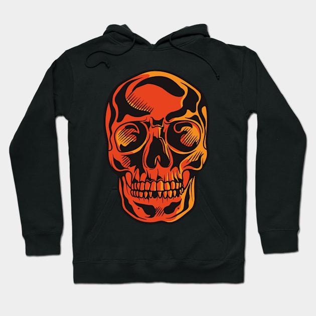 skull Hoodie by timegraf